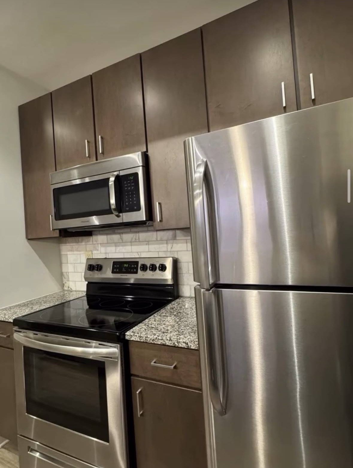 Clean Sweep Services Portland Oregon — apartment kitchen stainless appliances portland